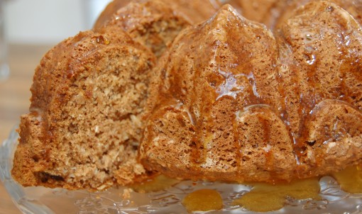 maple almond coconut bundt cake